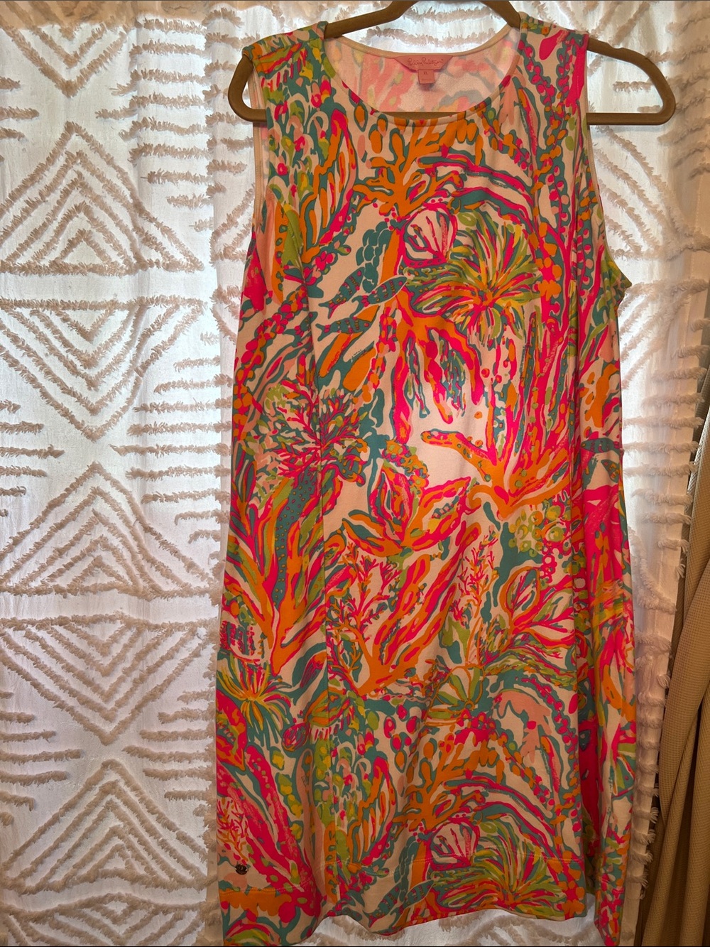 Lilly Pulitzer Scuba to Cuba dress Xl